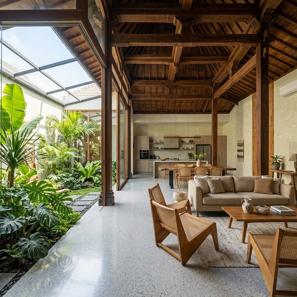 Sleman Joglo Modern House